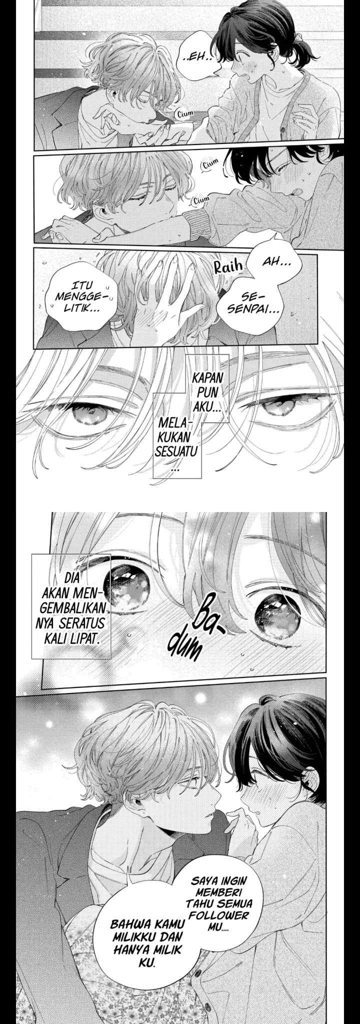 Kaodake ja Suki ni Narimasen chapter 28 halaman 15