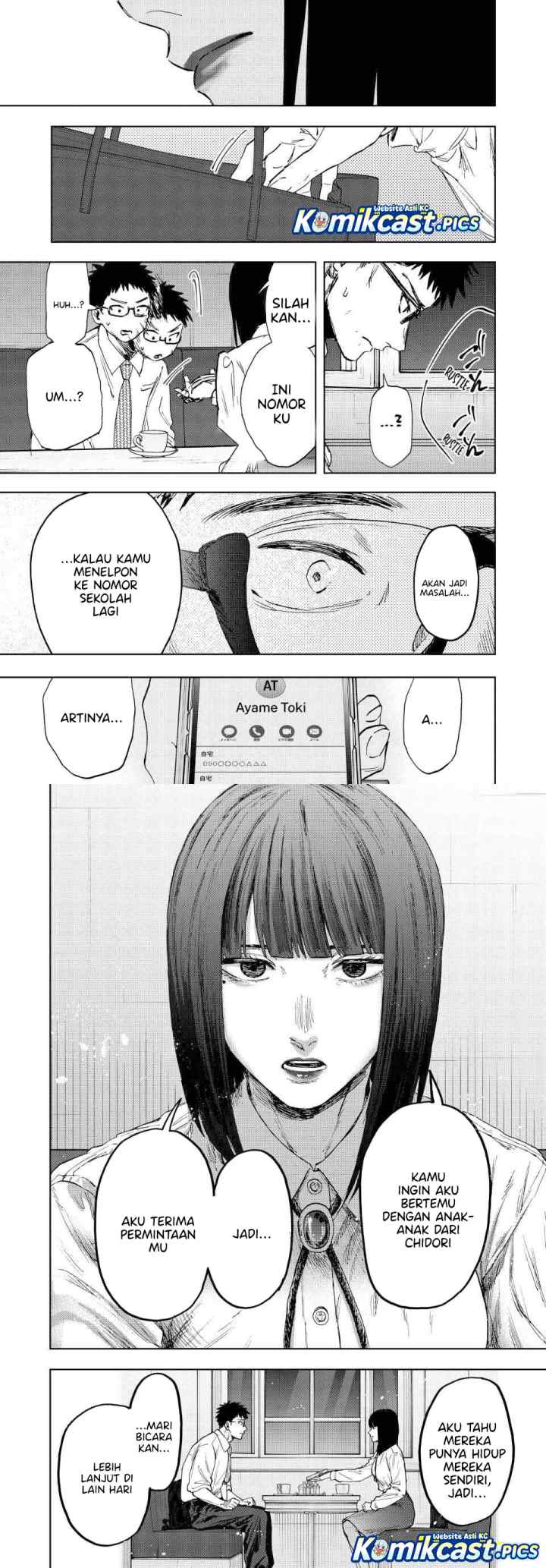Kaoru Hana wa Rin to Saku chapter 167 halaman 10