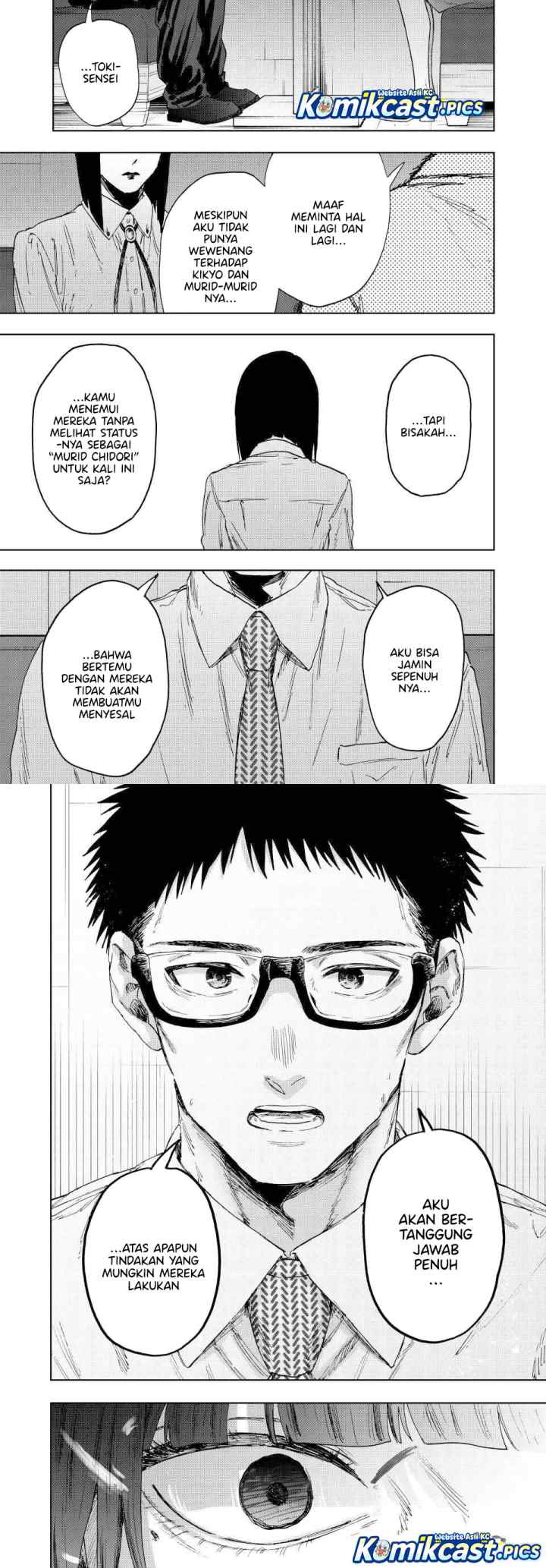 Kaoru Hana wa Rin to Saku chapter 167 halaman 8