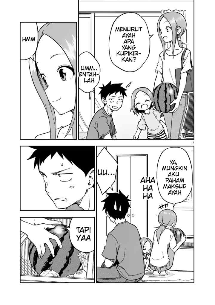 Karakai Jouzu no (Moto) Takagi-san chapter 189 halaman 7