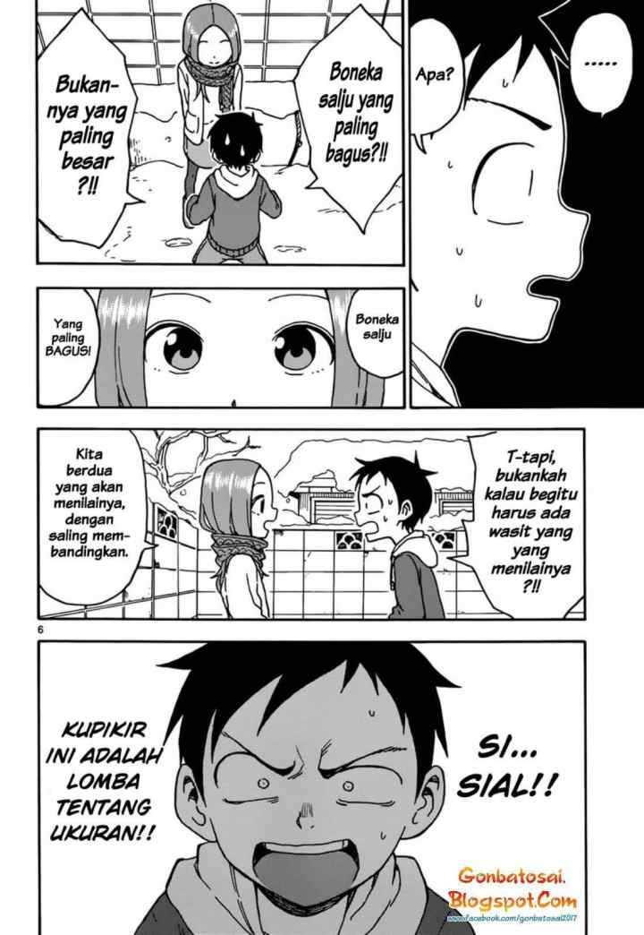 Karakai Jouzu no Takagi-san chapter 62 halaman 7