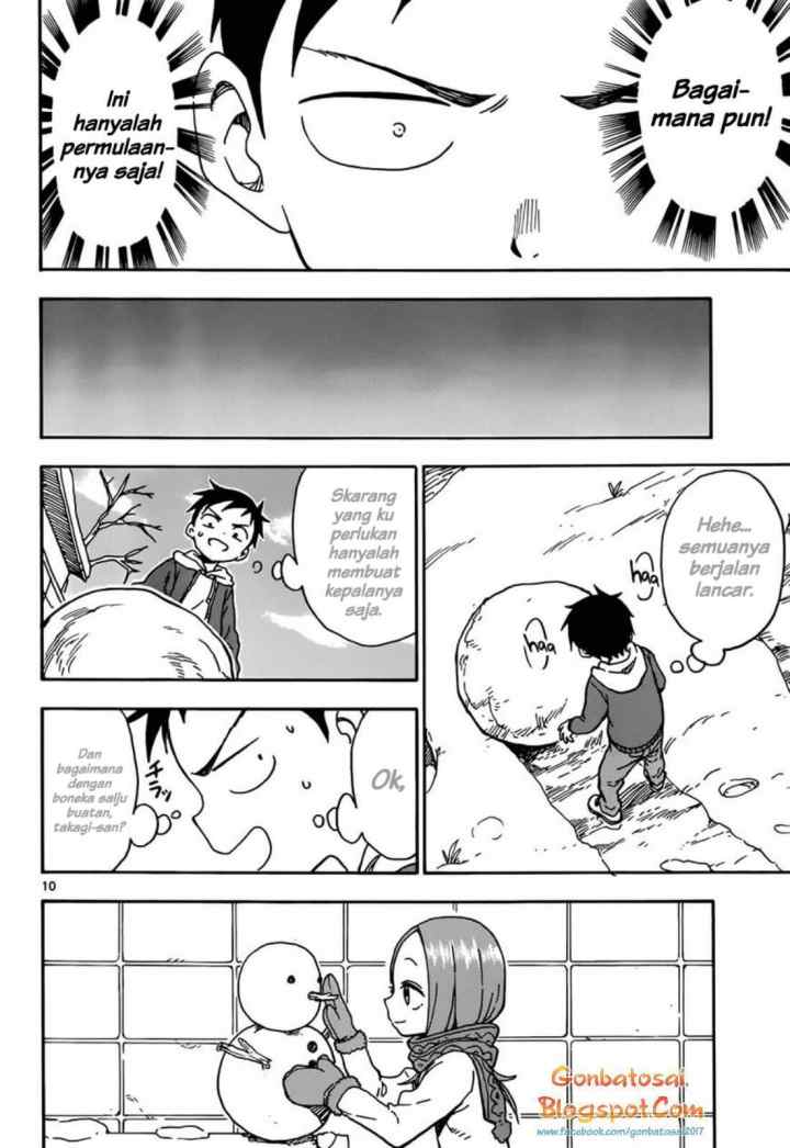 Karakai Jouzu no Takagi-san chapter 62 halaman 11