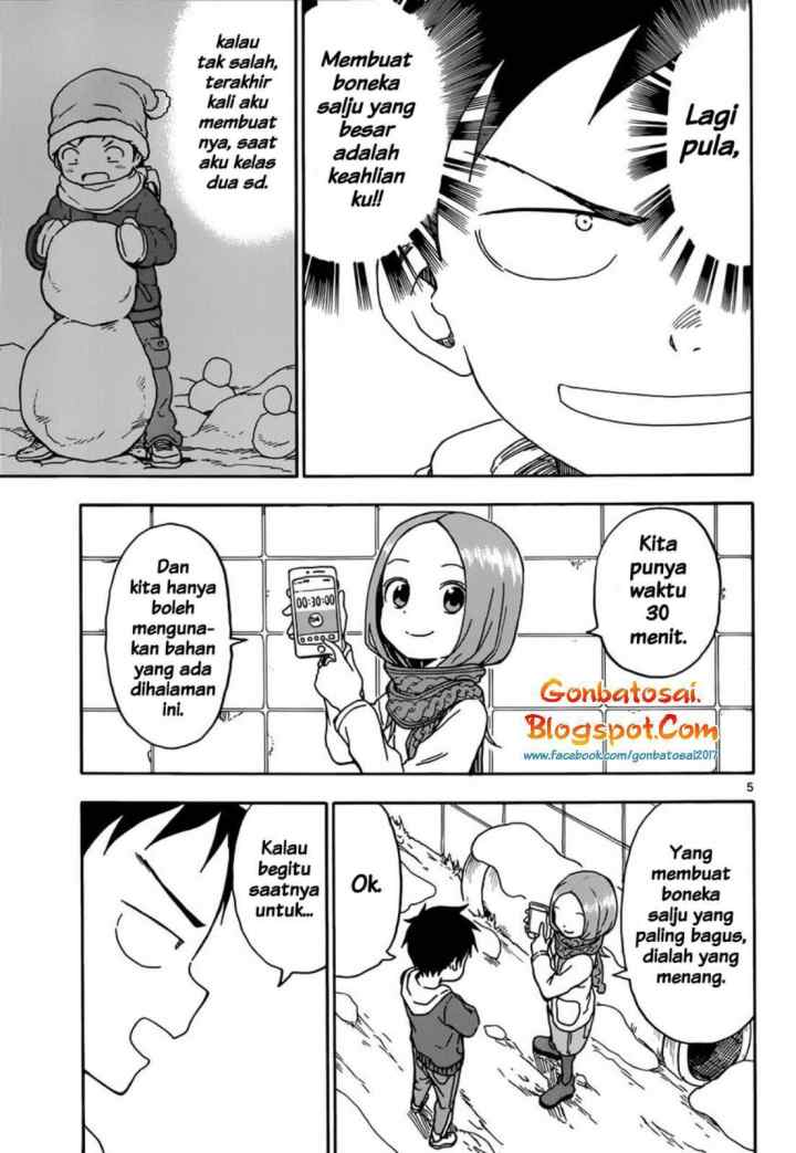 Karakai Jouzu no Takagi-san chapter 62 halaman 6