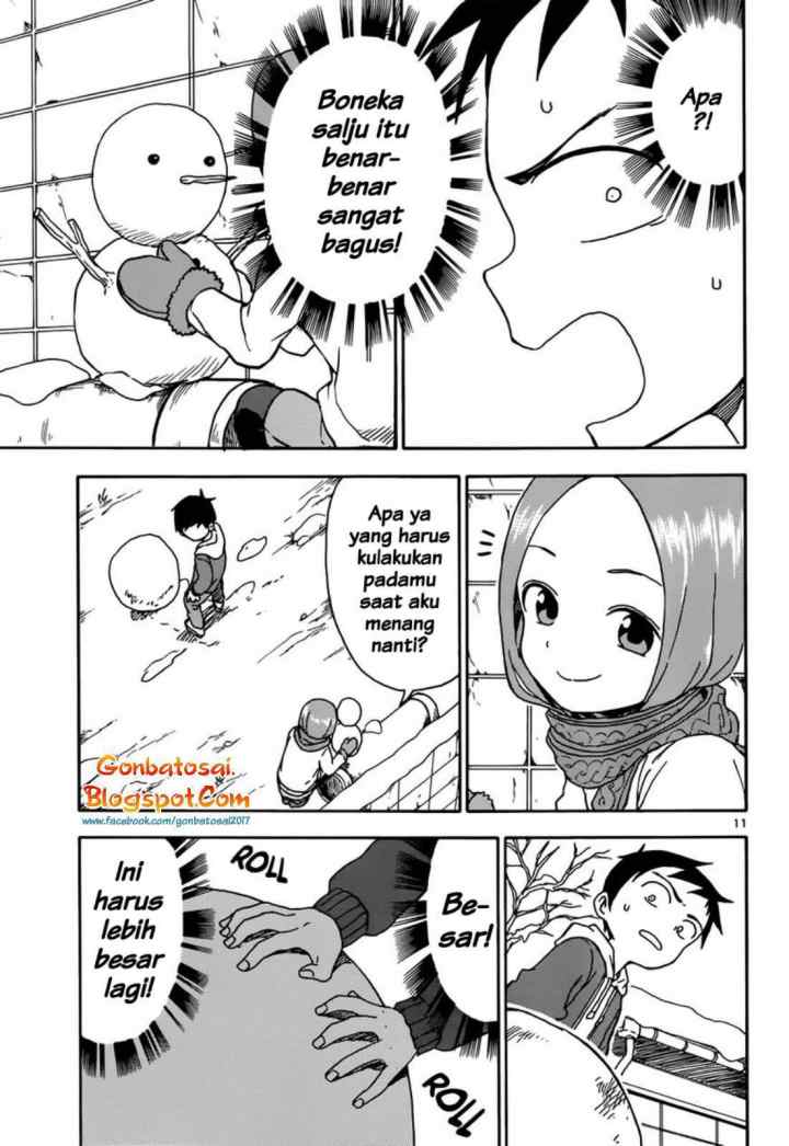 Karakai Jouzu no Takagi-san chapter 62 halaman 12
