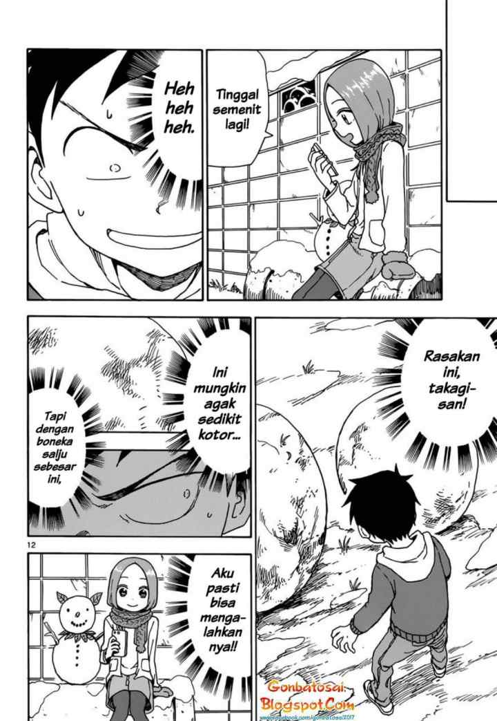 Karakai Jouzu no Takagi-san chapter 62 halaman 13