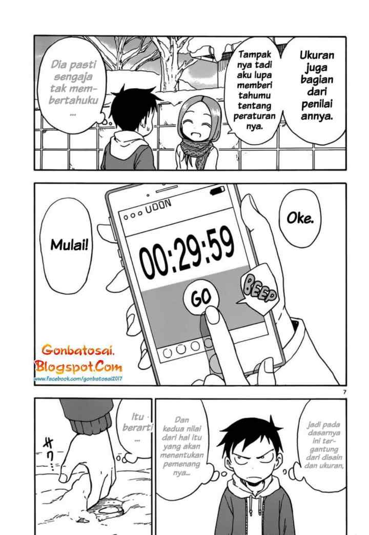 Karakai Jouzu no Takagi-san chapter 62 halaman 8