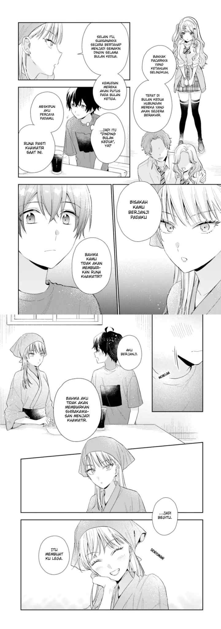 Keiken Zumi na Kimi to, Keiken Zero na Ore ga, Otsukiai Suru Hanashi chapter 12.1 halaman 9
