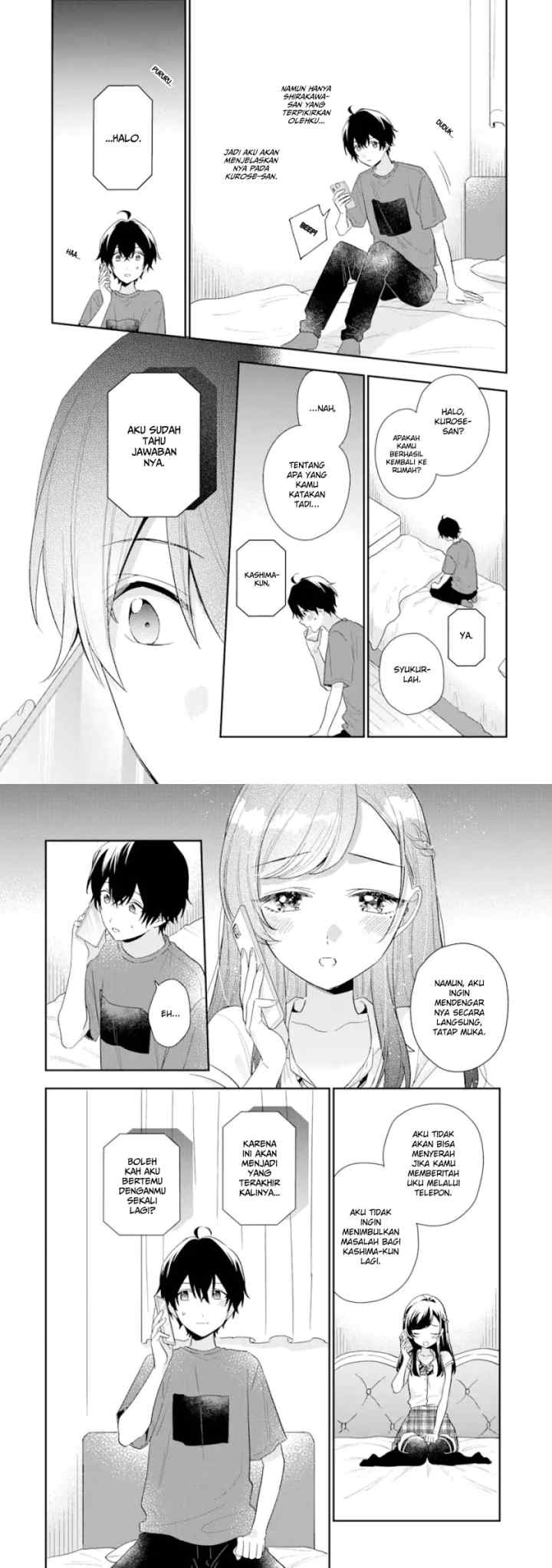 Keiken Zumi na Kimi to, Keiken Zero na Ore ga, Otsukiai Suru Hanashi chapter 13.1 halaman 8