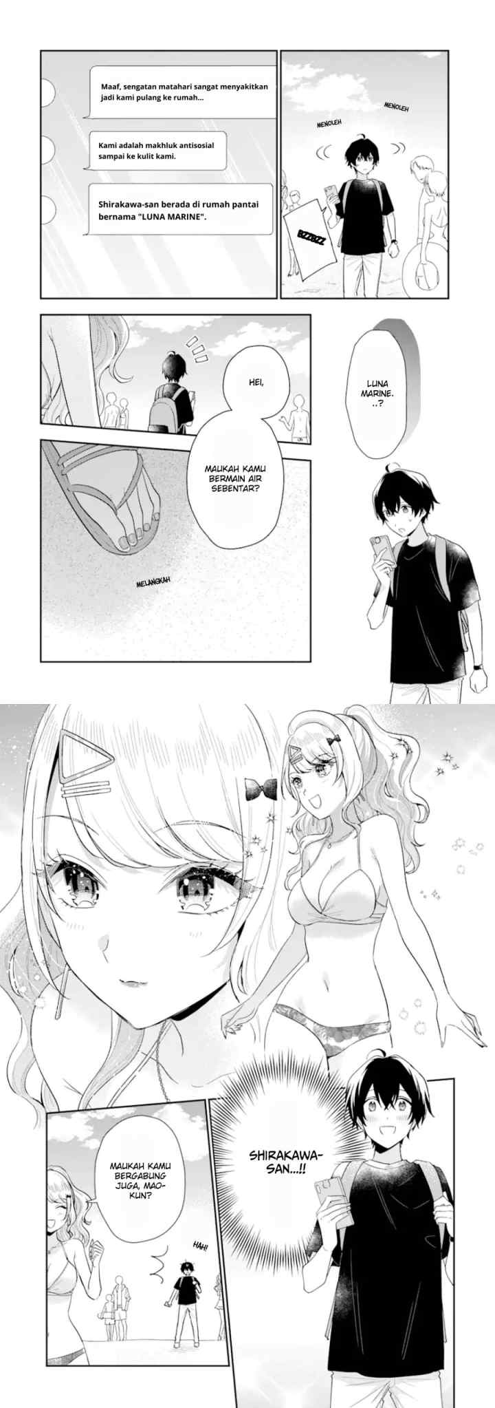 Keiken Zumi na Kimi to, Keiken Zero na Ore ga, Otsukiai Suru Hanashi chapter 14.1 halaman 5