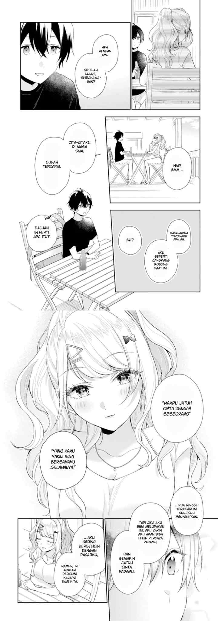 Keiken Zumi na Kimi to, Keiken Zero na Ore ga, Otsukiai Suru Hanashi chapter 14.2 halaman 5