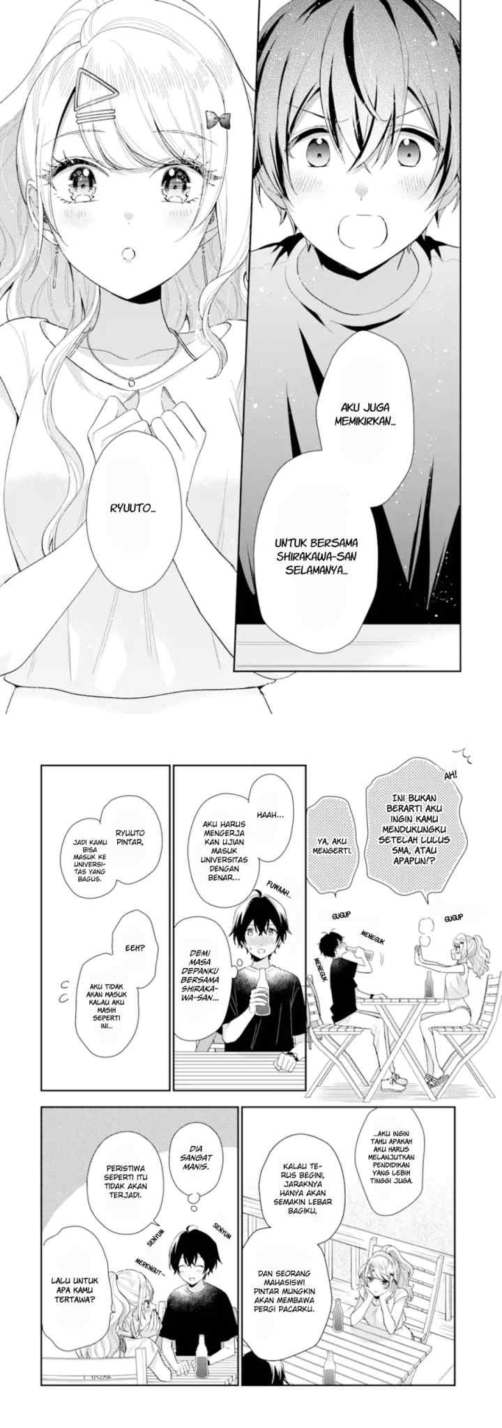 Keiken Zumi na Kimi to, Keiken Zero na Ore ga, Otsukiai Suru Hanashi chapter 14.2 halaman 7