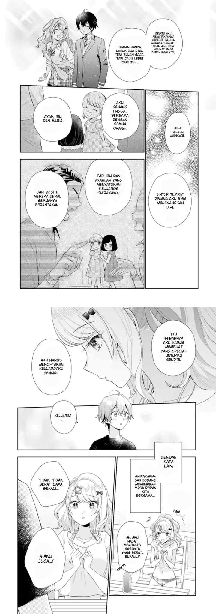 Keiken Zumi na Kimi to, Keiken Zero na Ore ga, Otsukiai Suru Hanashi chapter 14.2 halaman 6
