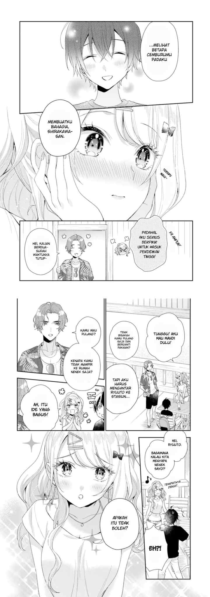 Keiken Zumi na Kimi to, Keiken Zero na Ore ga, Otsukiai Suru Hanashi chapter 14.2 halaman 8
