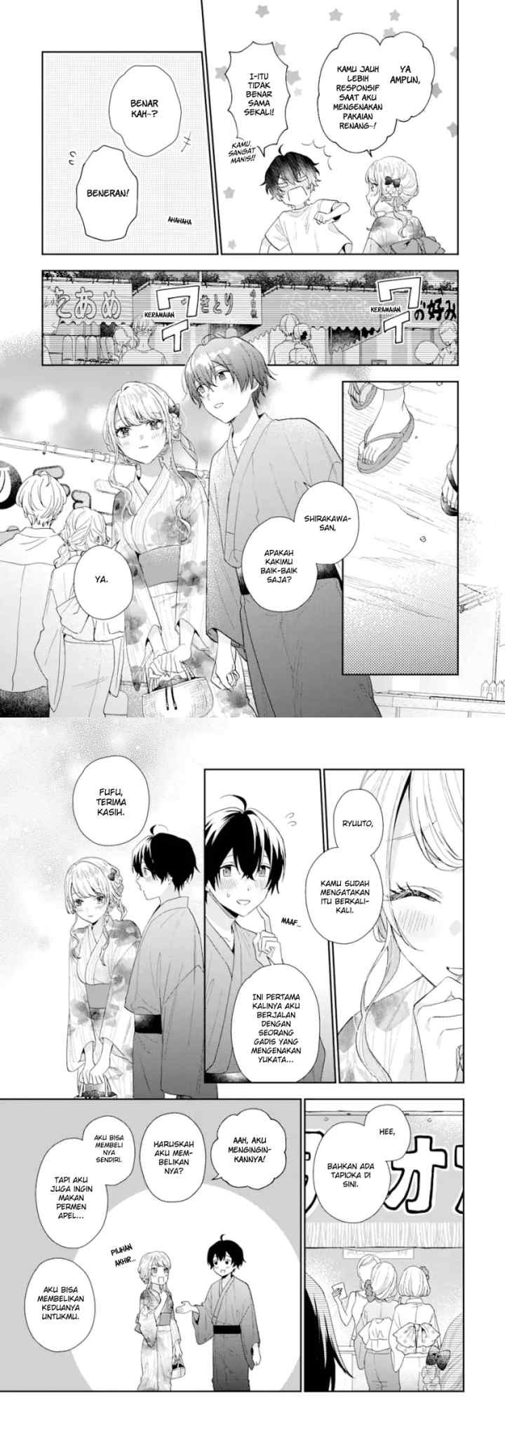 Keiken Zumi na Kimi to, Keiken Zero na Ore ga, Otsukiai Suru Hanashi chapter 16 halaman 4
