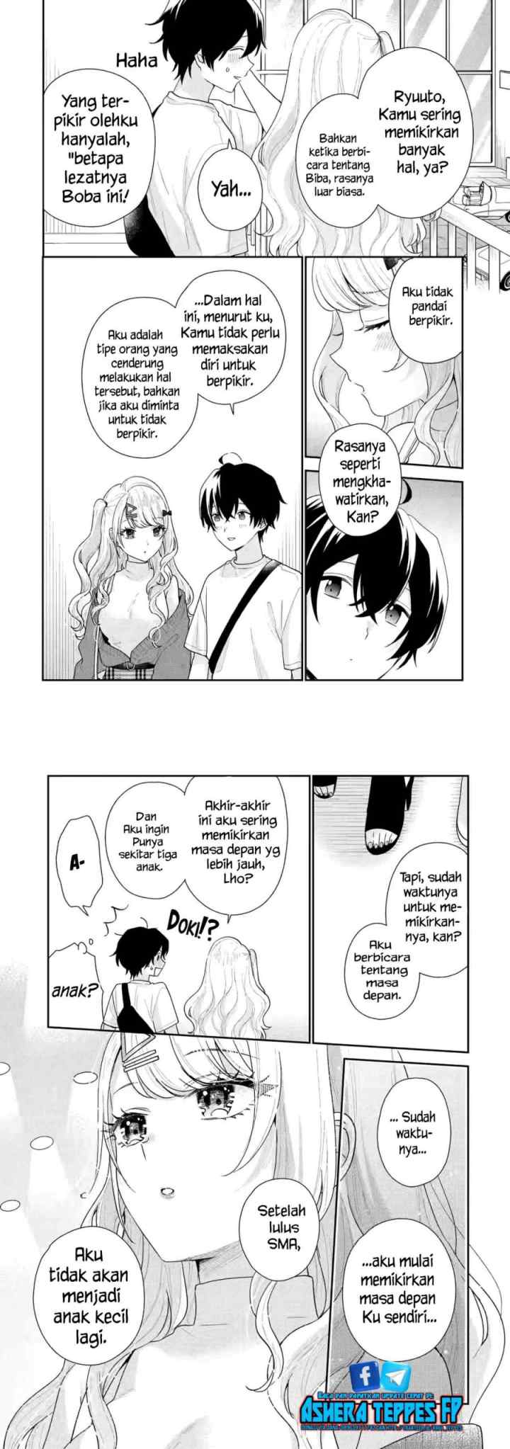 Keiken Zumi na Kimi to, Keiken Zero na Ore ga, Otsukiai Suru Hanashi chapter 18 halaman 8