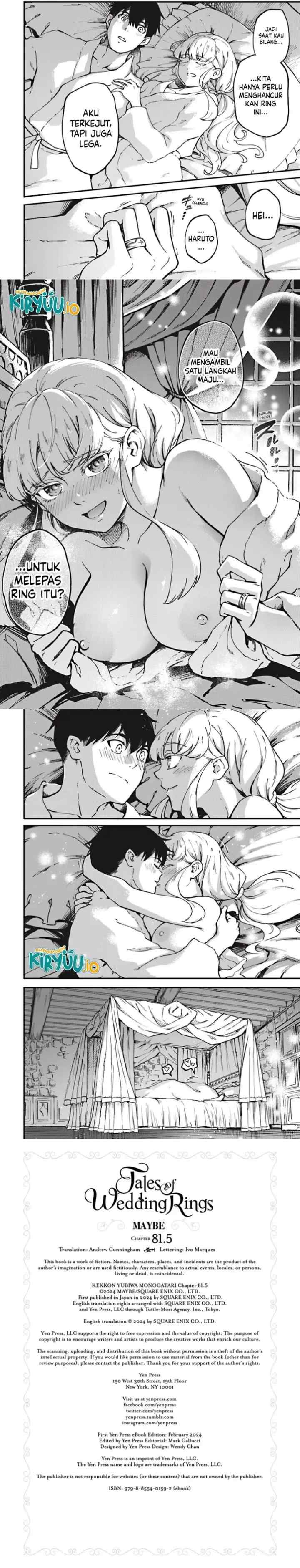 Kekkon Yubiwa Monogatari chapter 81.5 halaman 4