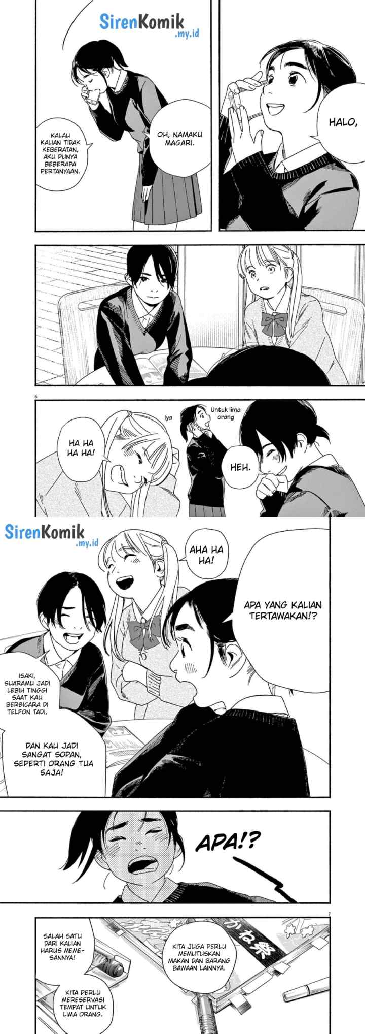 Kimi wa Houkago Insomnia chapter 107 halaman 4