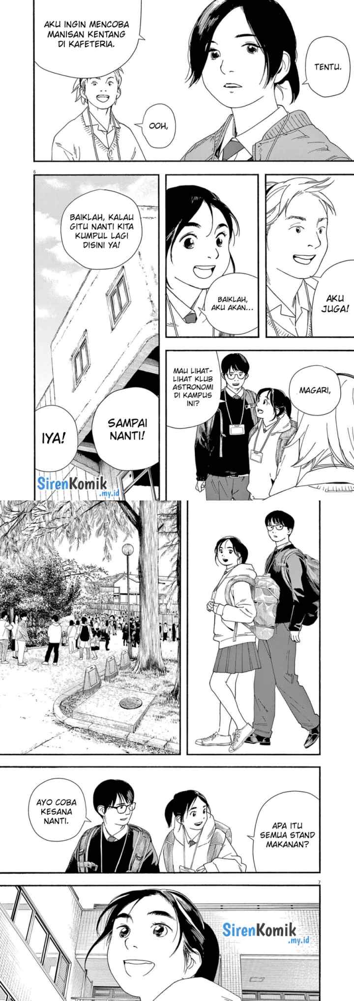 Kimi wa Houkago Insomnia chapter 110 halaman 4
