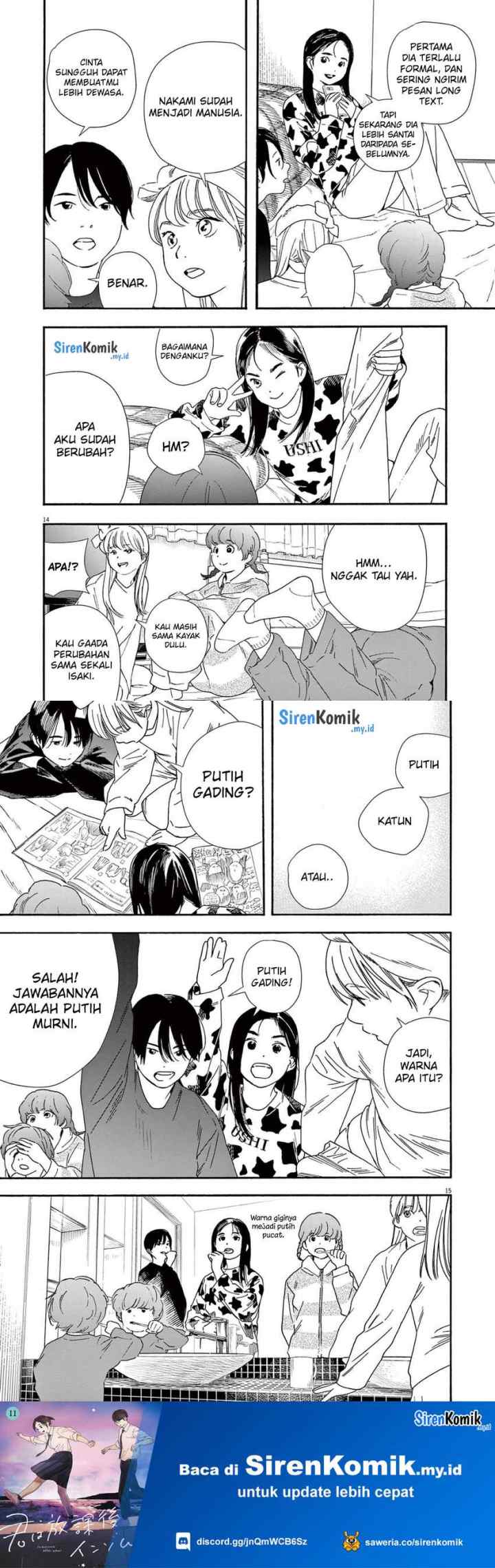Kimi wa Houkago Insomnia chapter 91 halaman 8
