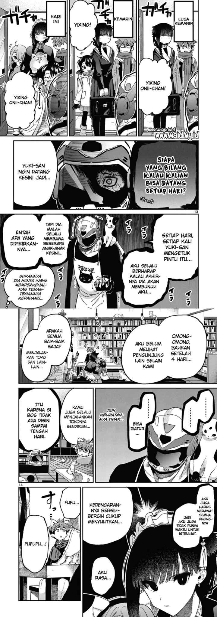 Kimi wa Meido-sama chapter 43 halaman 8
