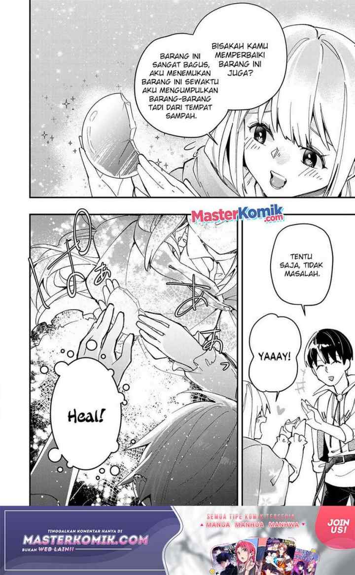 Kiwameta Heel ga Subete wo Iyasu! – Mura de Muyou ni natta Boku wa, Hirotta Gomi wo Geki Rare Item ni Shuuzen shite Nariagaru chapter 17 halaman 13