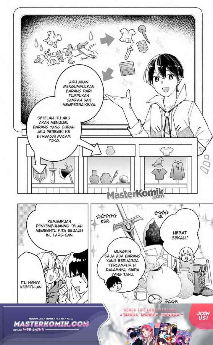 Kiwameta Heel ga Subete wo Iyasu! – Mura de Muyou ni natta Boku wa, Hirotta Gomi wo Geki Rare Item ni Shuuzen shite Nariagaru chapter 6 halaman 5