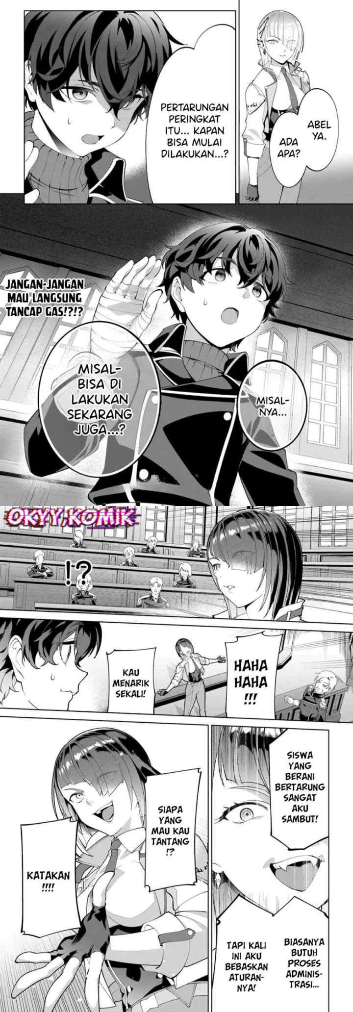 Kiwamete Goumantaru Akuyaku Kizoku no Shogyou chapter 6 halaman 8