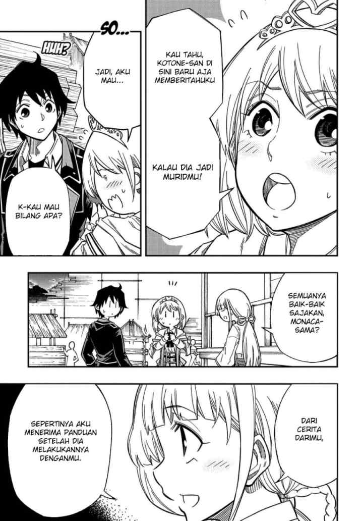 Kiyoubinbou, Jou wo Tateru - Kaitaku Gakuen no Rettousei na no ni, Joukyuu-shoku no Skill to Mahou ga Subete Tsukaemasu chapter 16.1 halaman 7