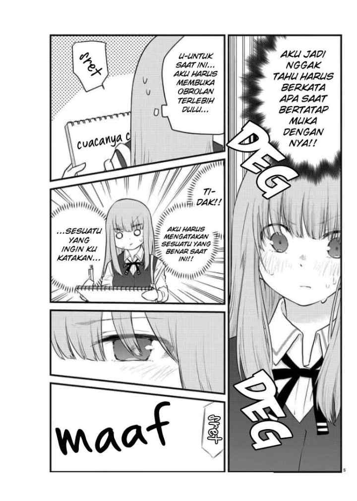Koe ga dasenai Shoujo wa chapter 79 halaman 8