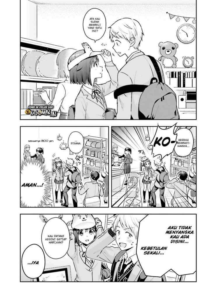 Koe no Chiisai Komori-san to Kuso Deka Oogoe no Oobayashi-kun chapter 10 halaman 5
