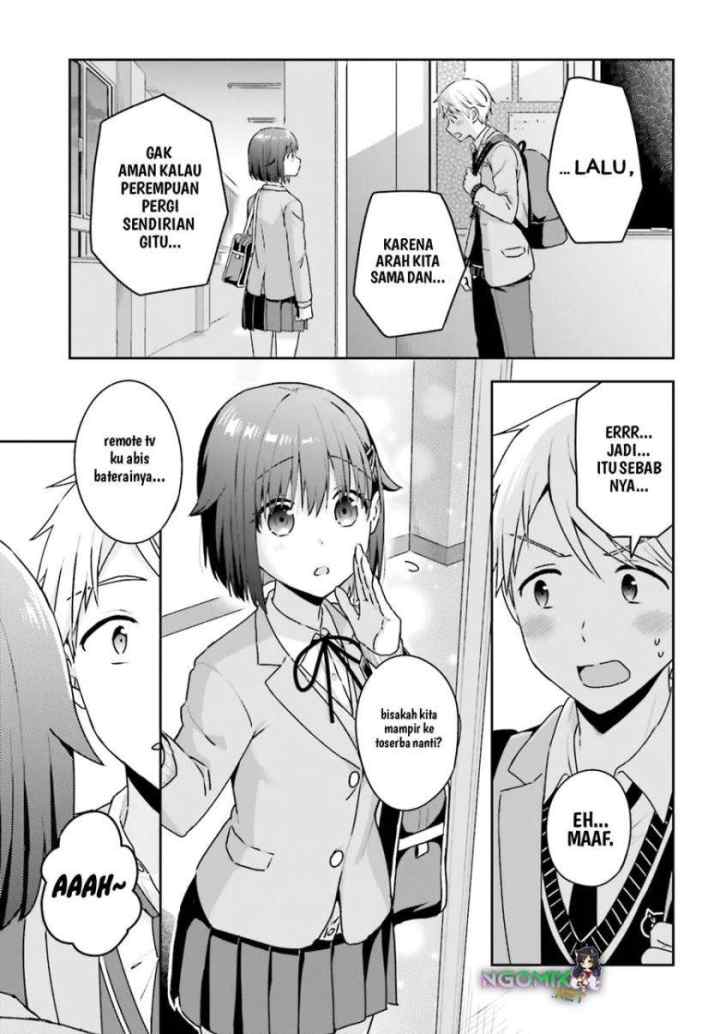 Koe no Chiisai Komori-san to Kuso Deka Oogoe no Oobayashi-kun chapter 11 halaman 4