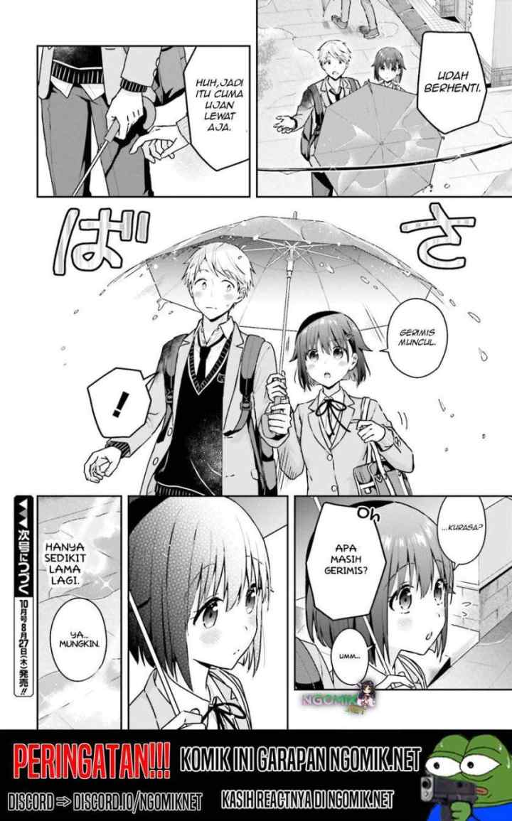 Koe no Chiisai Komori-san to Kuso Deka Oogoe no Oobayashi-kun chapter 12 halaman 5