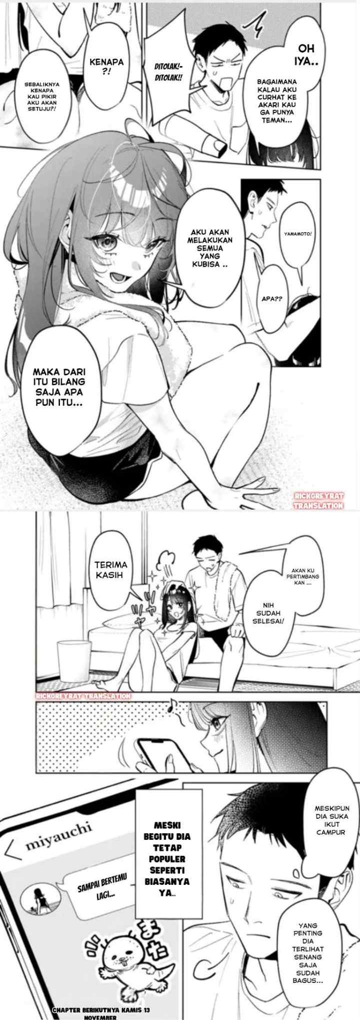Koko Jidai ni Gomandatta Jou sama to no Dousei Seikatsu wa Igaito Igokochi ga Warukunai chapter 24 halaman 9