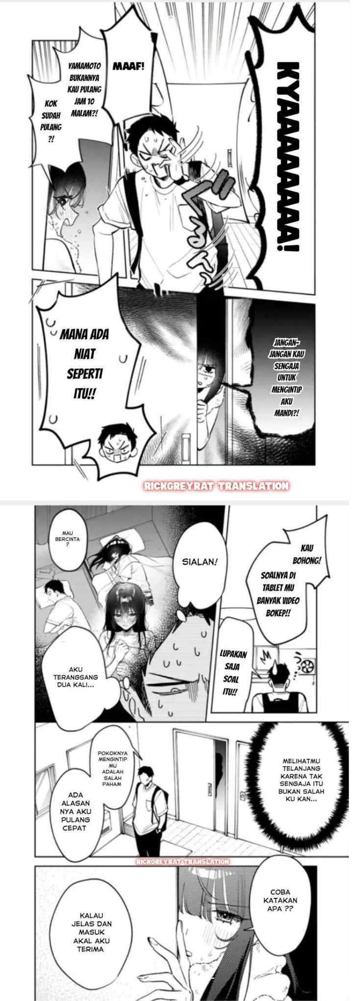 Koko Jidai ni Gomandatta Jou sama to no Dousei Seikatsu wa Igaito Igokochi ga Warukunai chapter 24 halaman 4