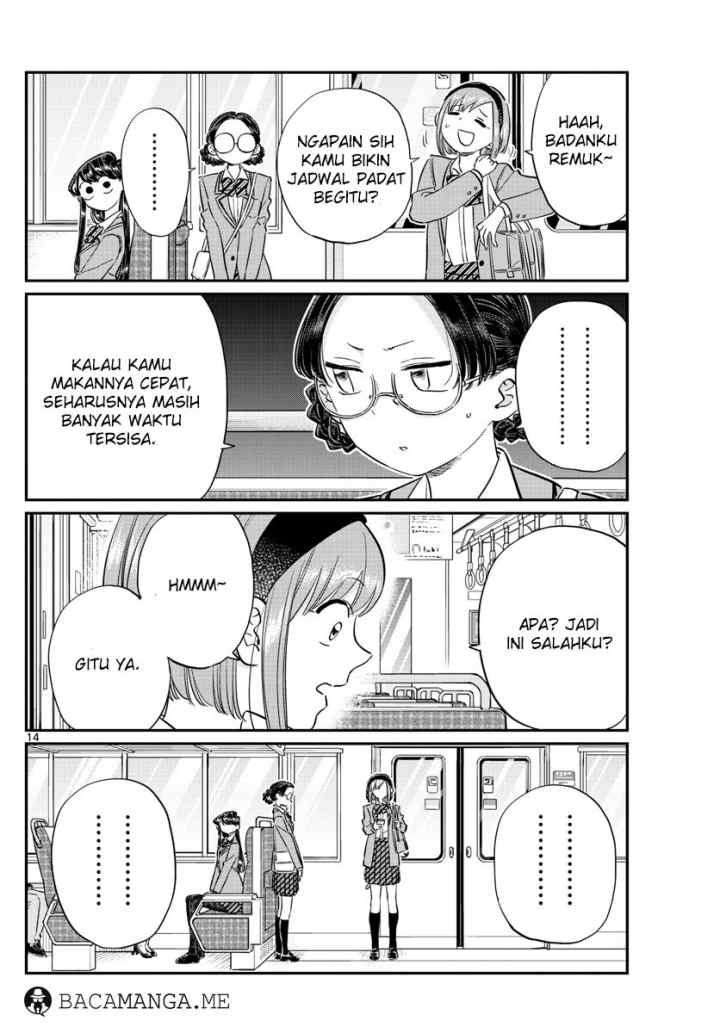 Komi-san wa Komyushou Desu chapter 108 halaman 14