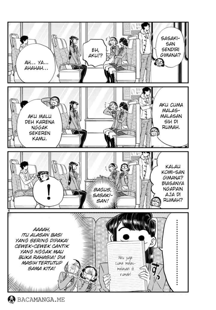 Komi-san wa Komyushou Desu chapter 108 halaman 4