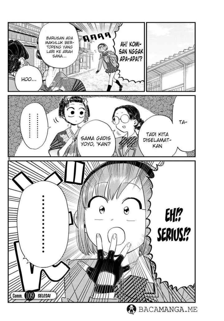 Komi-san wa Komyushou Desu chapter 109 halaman 8
