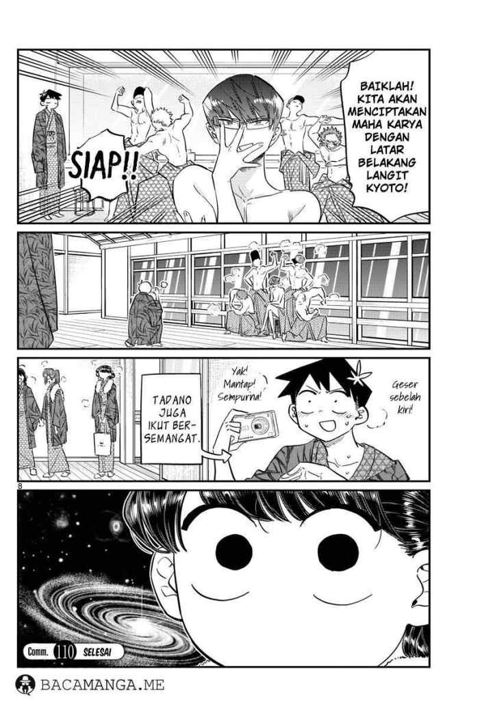 Komi-san wa Komyushou Desu chapter 110 halaman 8