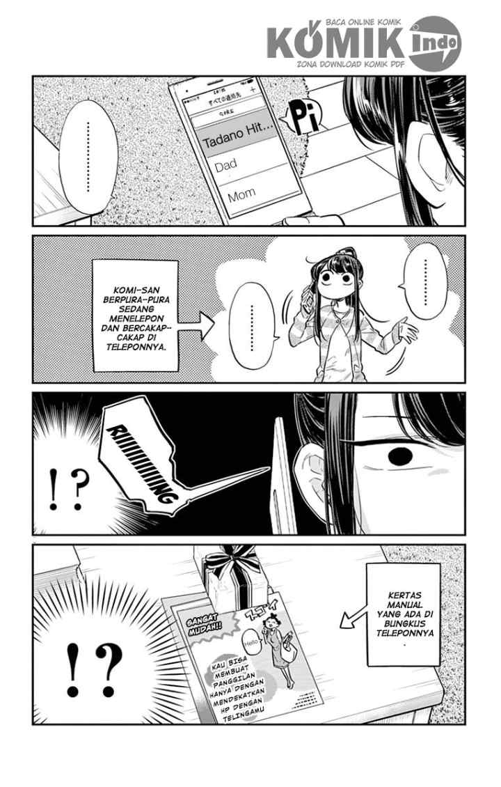 Komi-san wa Komyushou Desu chapter 18 halaman 5