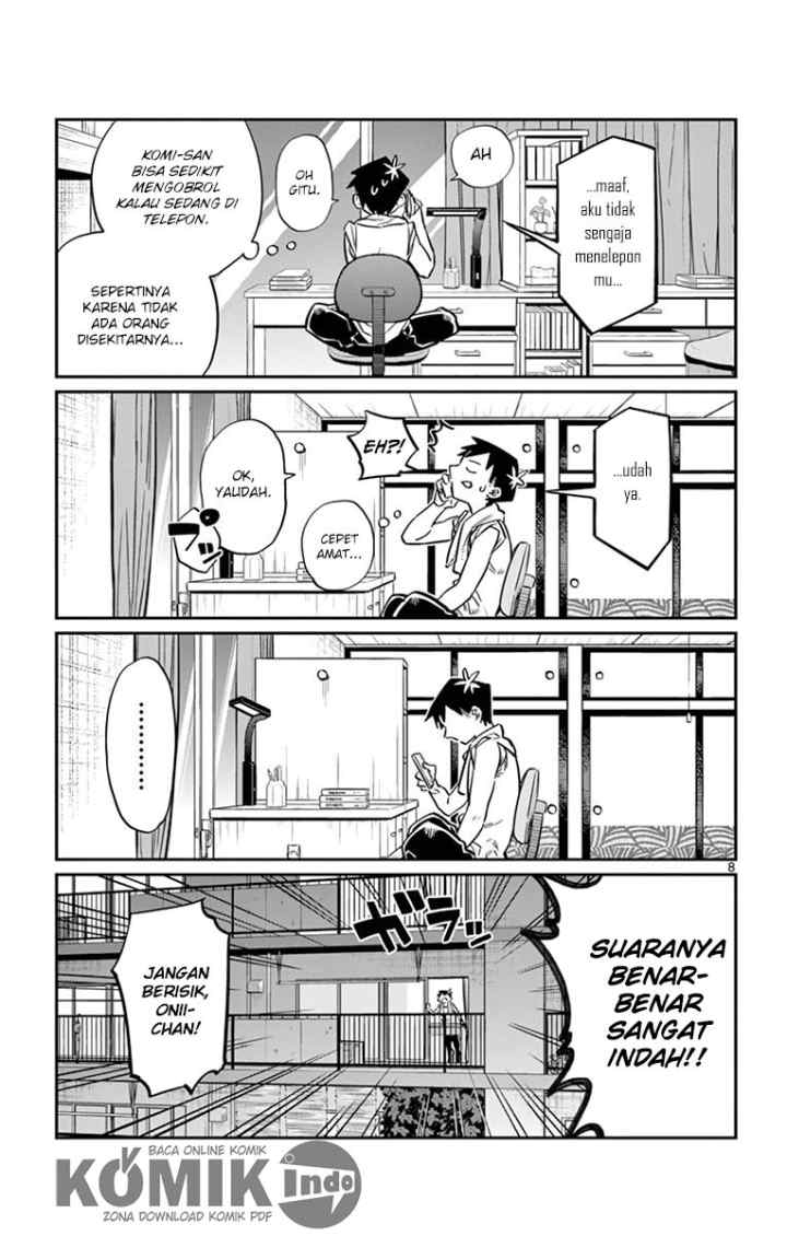 Komi-san wa Komyushou Desu chapter 18 halaman 8