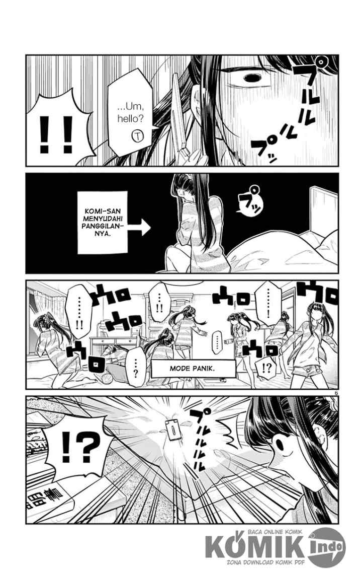 Komi-san wa Komyushou Desu chapter 18 halaman 6