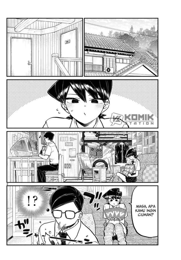 Komi-san wa Komyushou Desu chapter 218 halaman 4