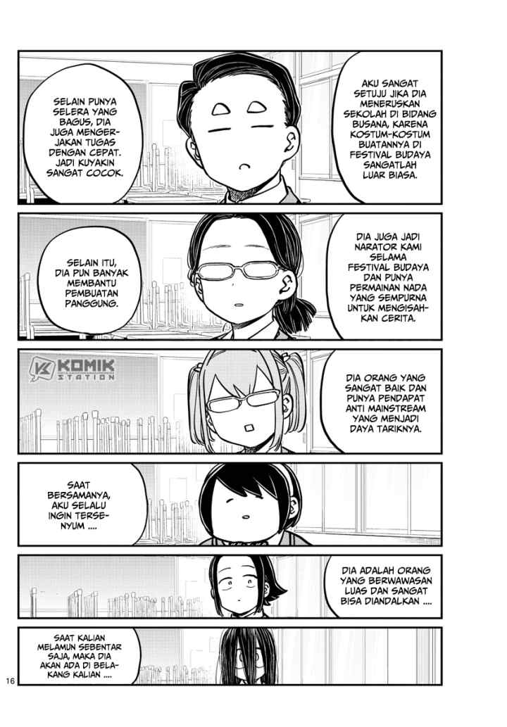 Komi-san wa Komyushou Desu chapter 256 halaman 18