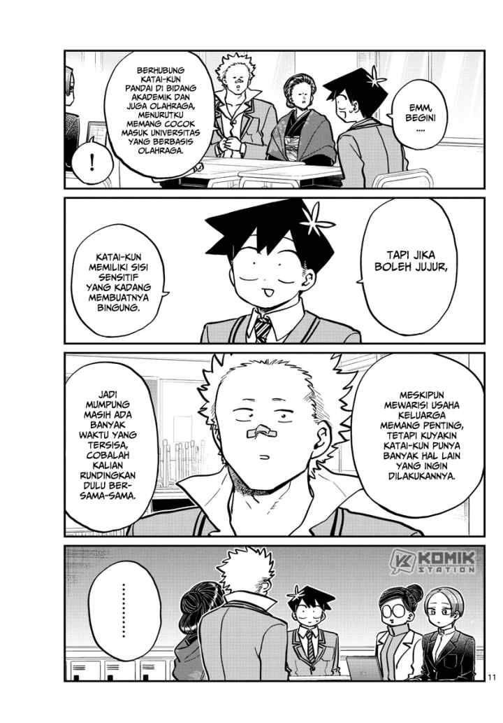 Komi-san wa Komyushou Desu chapter 256 halaman 13