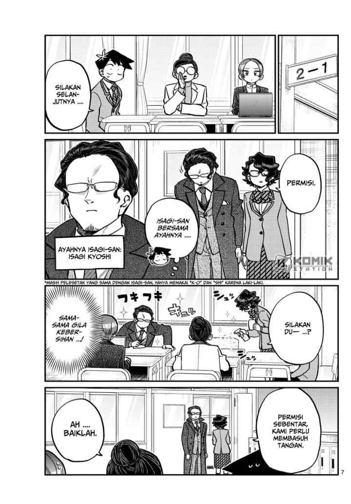 Komi-san wa Komyushou Desu chapter 256 halaman 8