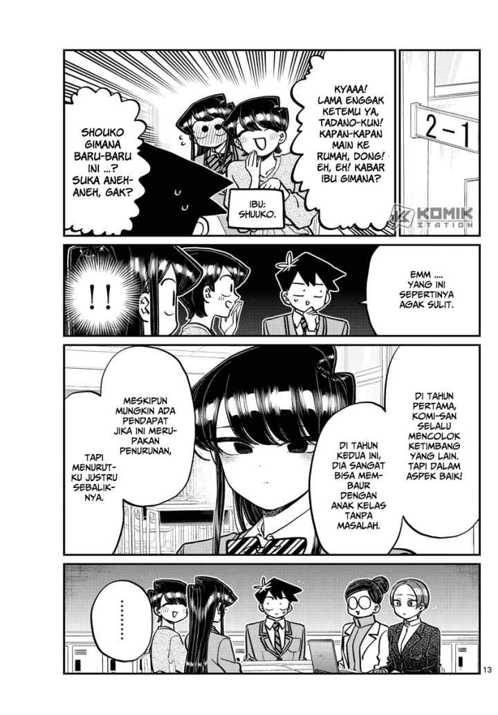 Komi-san wa Komyushou Desu chapter 256 halaman 15