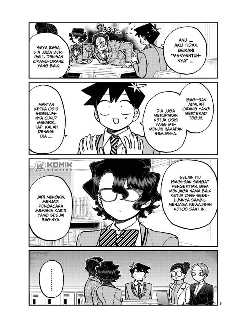 Komi-san wa Komyushou Desu chapter 256 halaman 10