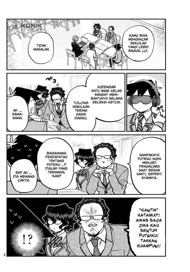 Komi-san wa Komyushou Desu chapter 256 halaman 9