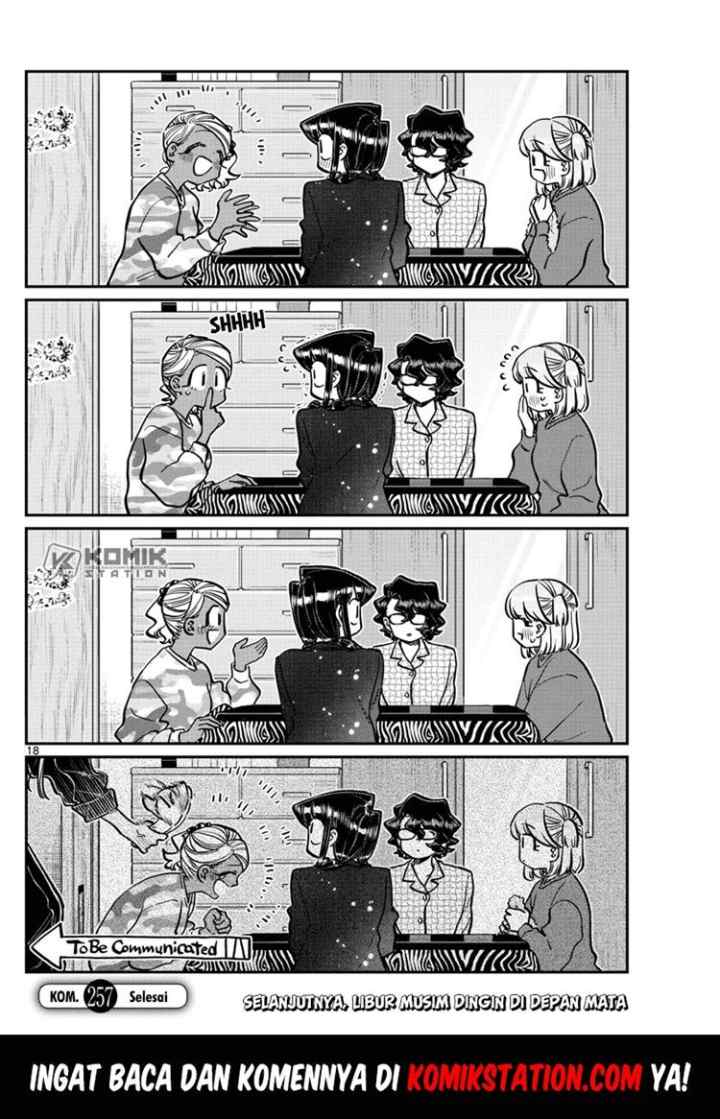 Komi-san wa Komyushou Desu chapter 257 halaman 19