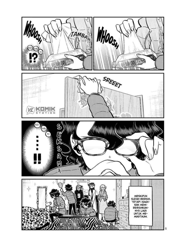 Komi-san wa Komyushou Desu chapter 257 halaman 6